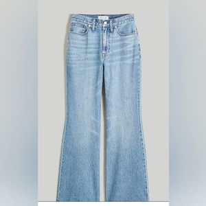Madewell baggy flare jeans